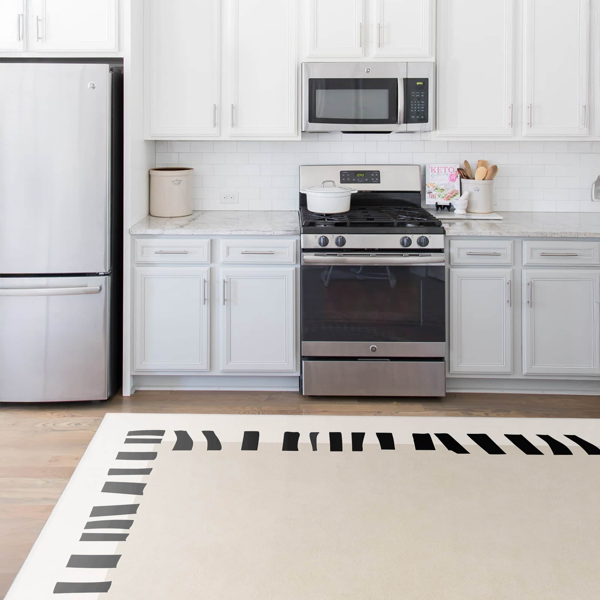 Tide Machine Washable Area Rug