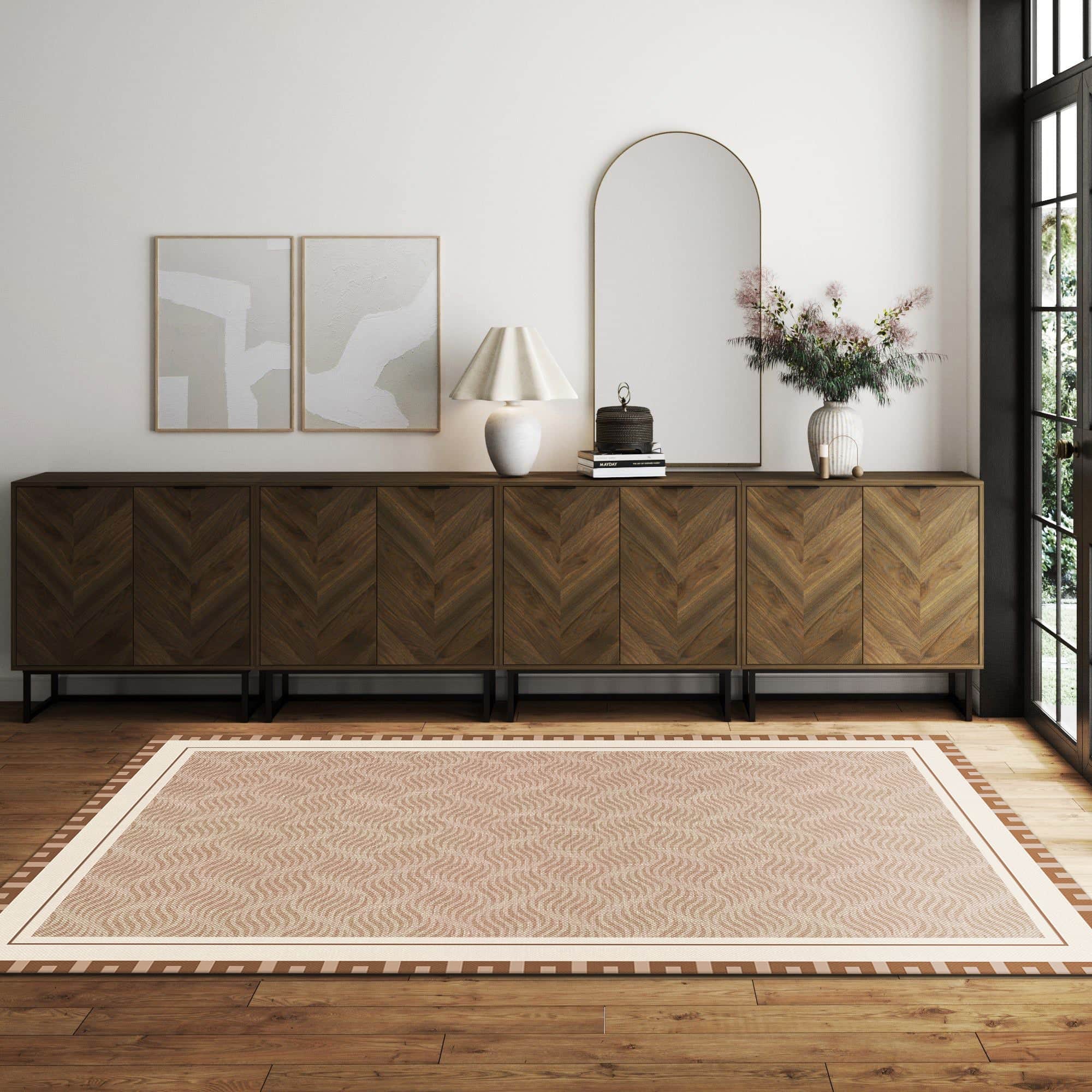 Lantern Machine Washable Area Rug