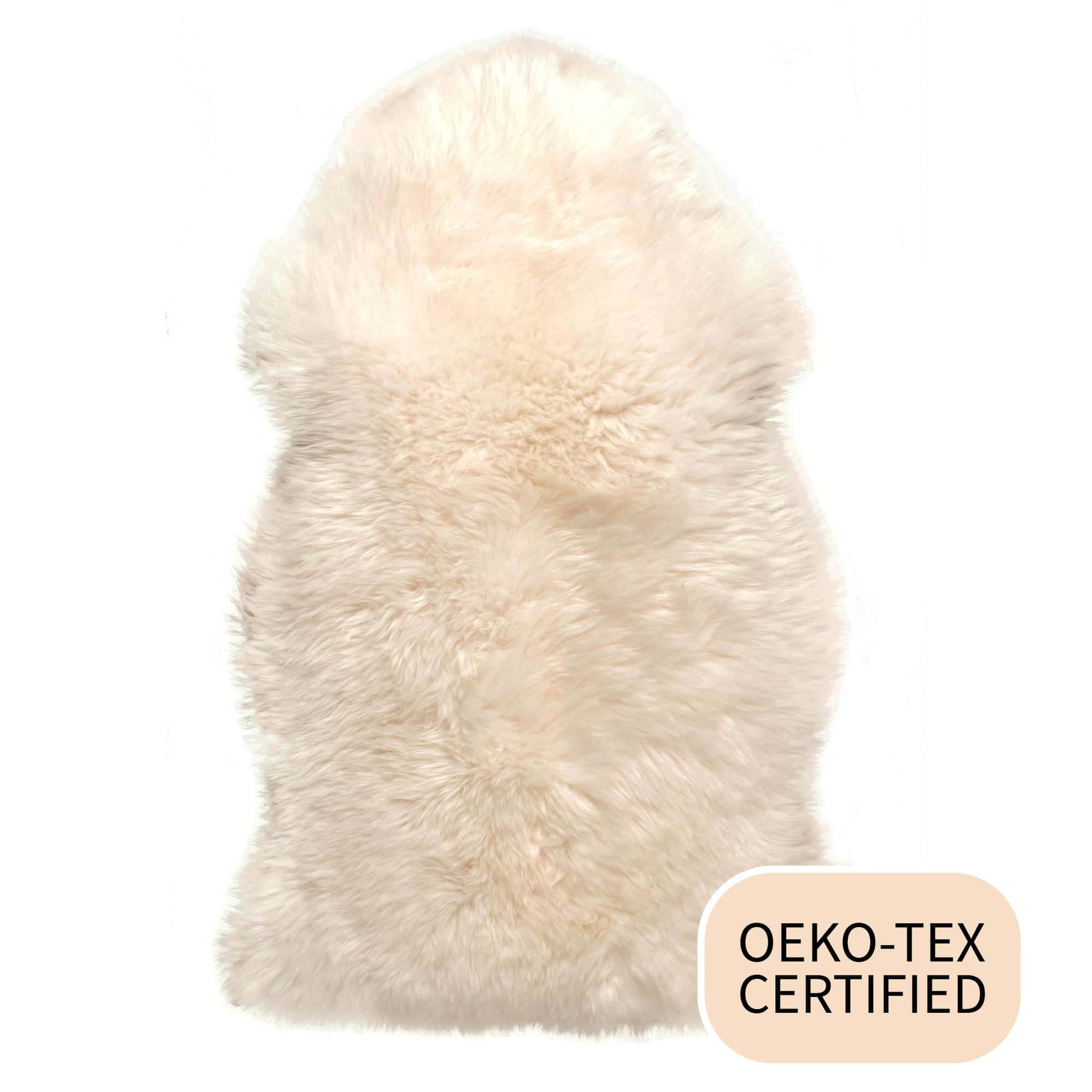 sheepskin cream rug #size_2' x 3'