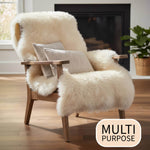 sheepskin cream rug #size_2' x 3'