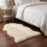 sheepskin cream rug #size_2' x 3'