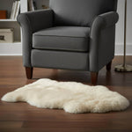 sheepskin cream rug #size_2' x 3'