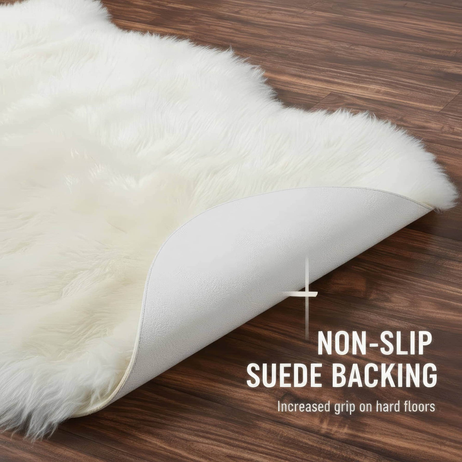 Genuine Sheepskin Rug - Fluffy Soft Pile Shaggy Rug - 100% New Zealand Fur - Chair Cover & Area Rug