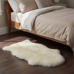 natural sheepskin rug white sheep rug #size_2' x 3'