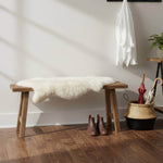 natural sheepskin rug white sheep rug #size_2' x 3'