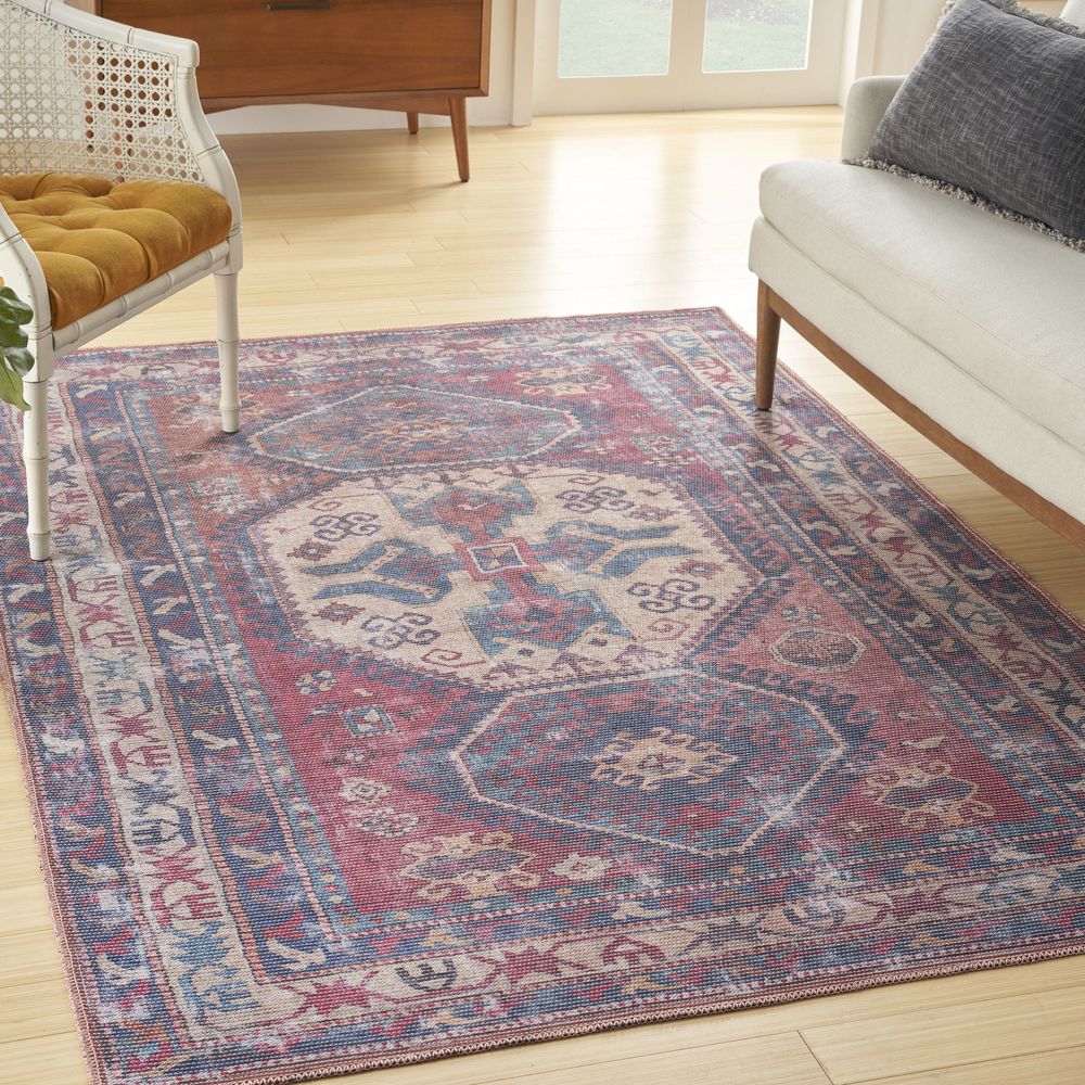 Nc Series 1 SR105 Red/Navy Rugs #color_red/navy