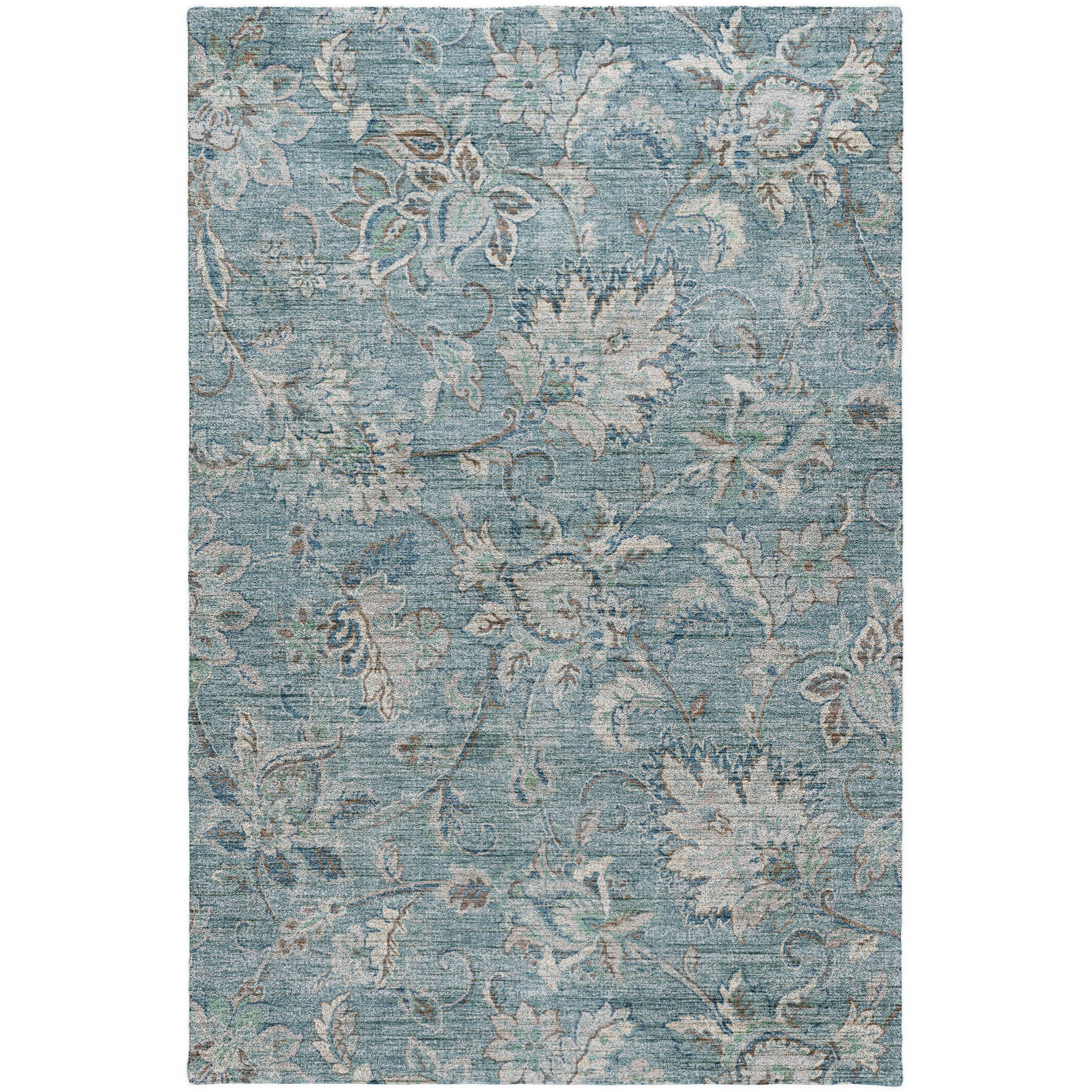 Indoor/Outdoor Transitional SR2 Baltic Blue Rug 2'6" x 3'10" #shape_Rectangle