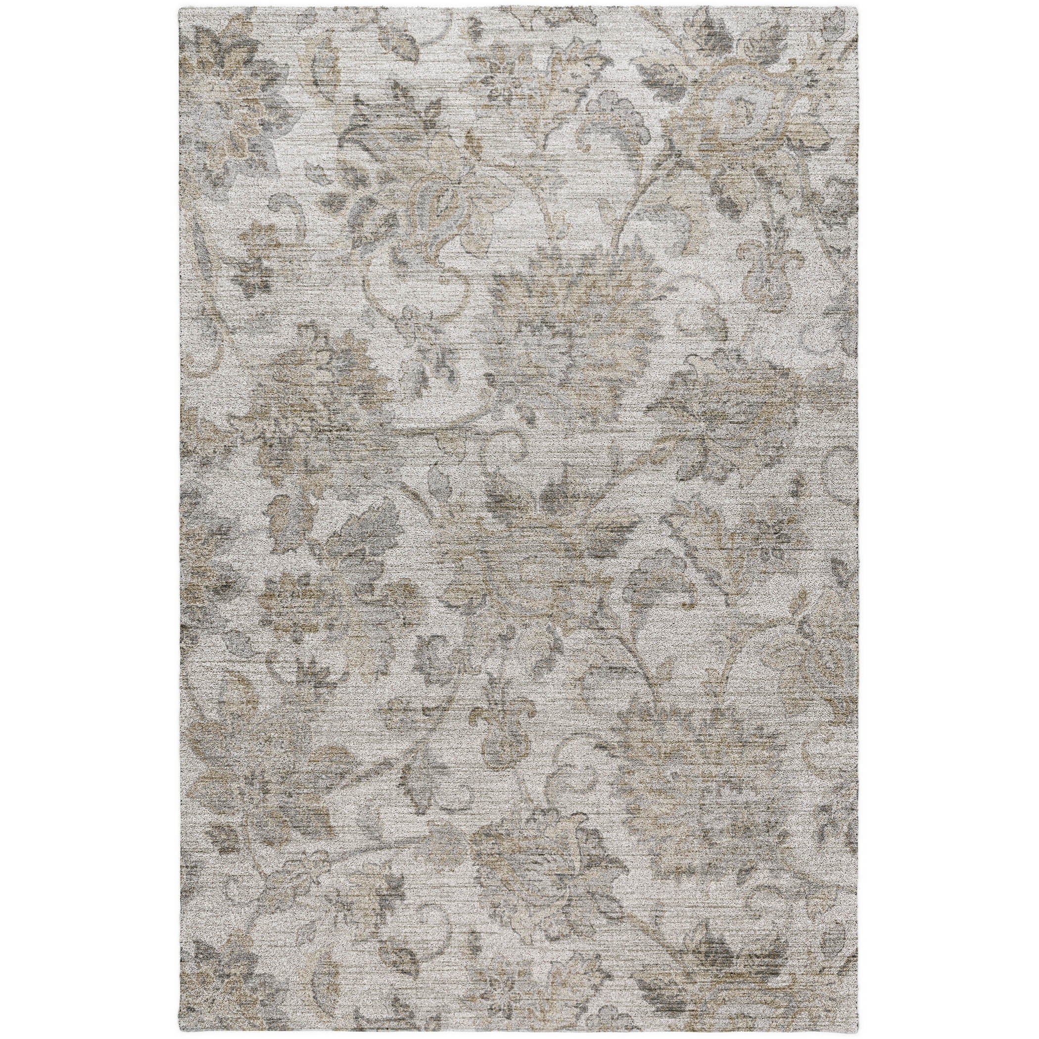 Indoor/Outdoor Transitional SR2 Linen Ivory Rug 2'6" x 3'10" #shape_Rectangle