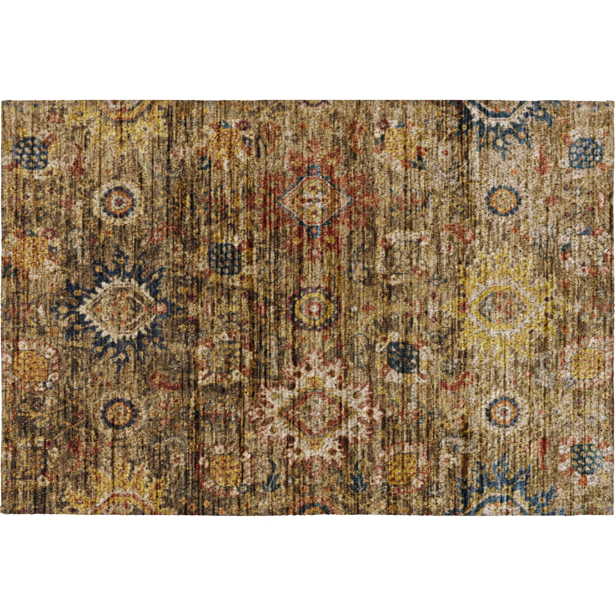 Indoor/Outdoor Transitional SR9 Clove Brown Rug 1'8" x 2'6" #shape_Rectangle