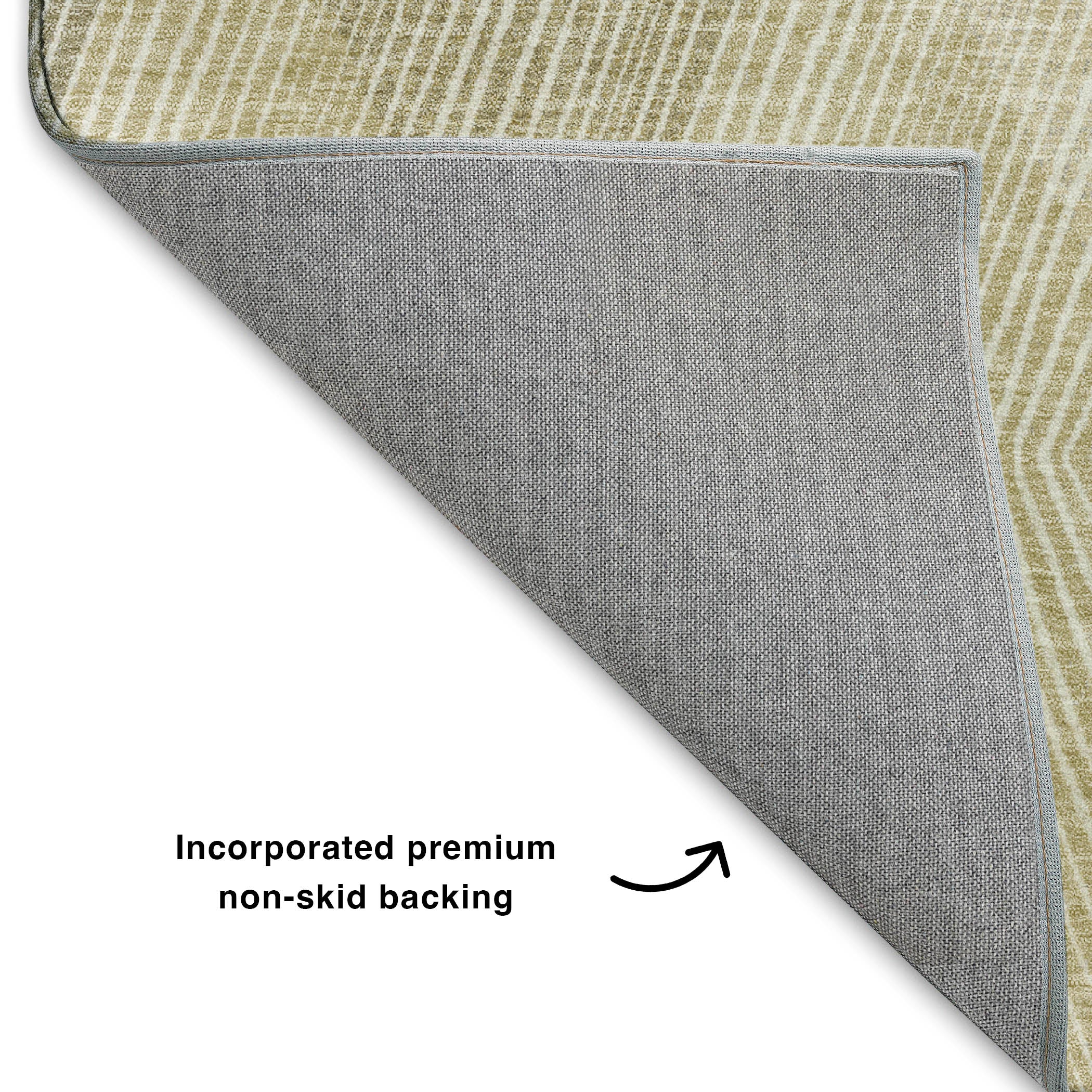 Luxury Washable Indoor/Outdoor Geometric TR11 Beige Brown Rug 1'8" x 2'6" #shape_Rectangle