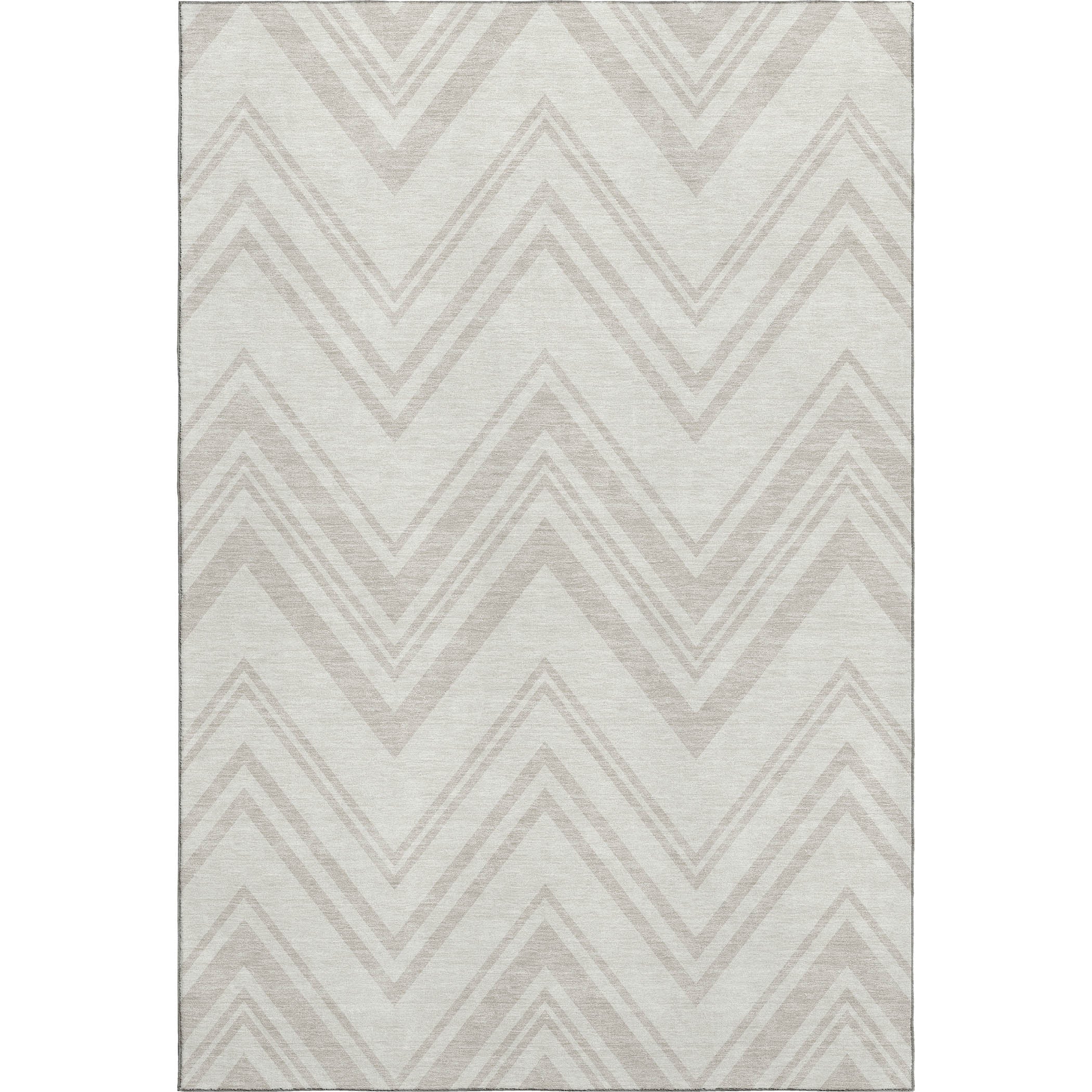 Luxury Washable Indoor/Outdoor Geometric TR17 Ivory Rug 2'6" x 3'10" #shape_Rectangle