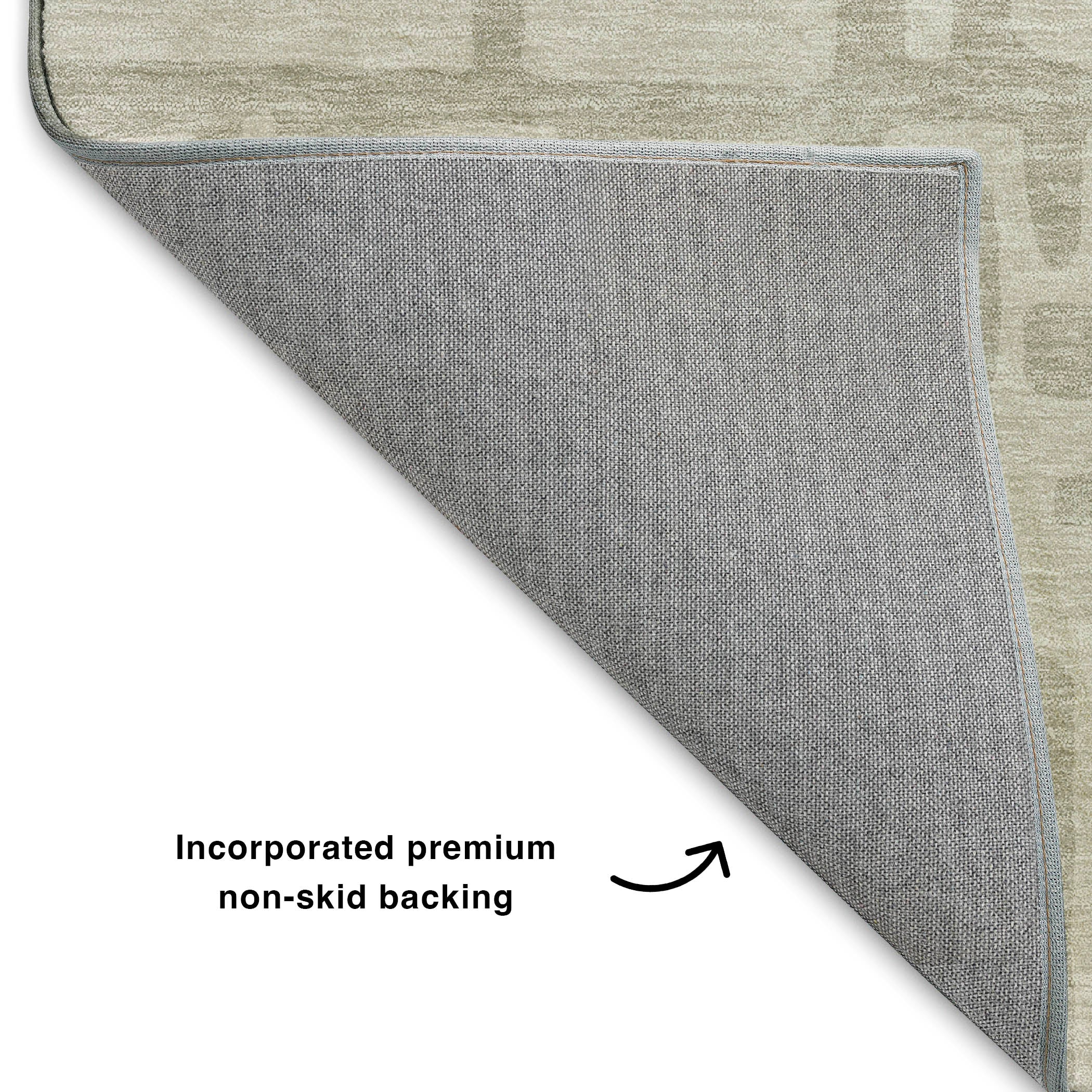 Luxury Washable Indoor/Outdoor Geometric TR1 Taupe Brown Rug 1'8" x 2'6" #shape_Rectangle