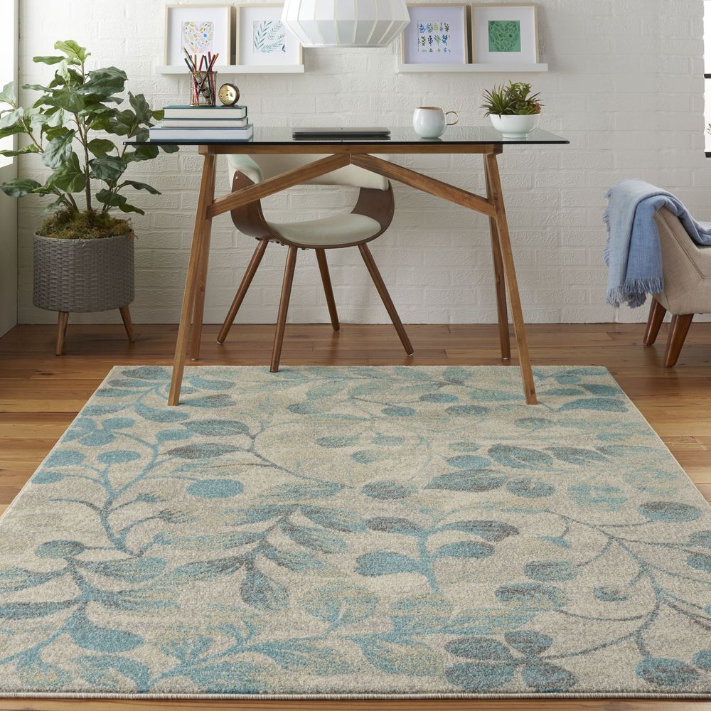 Tranquil TRA03 Navy Rugs #color_navy