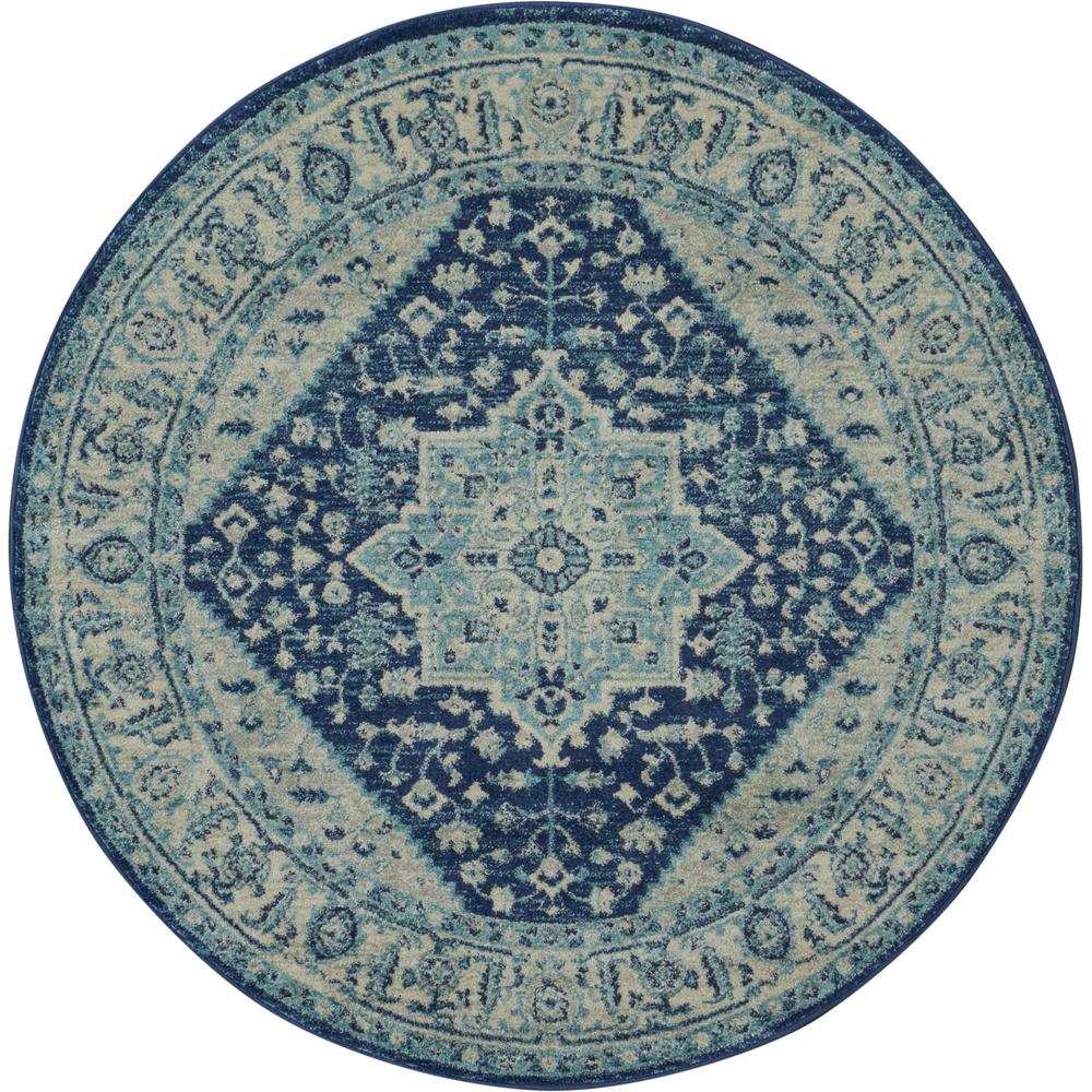 Tranquil TRA06 Ivory/Navy Rugs #color_ivory/navy