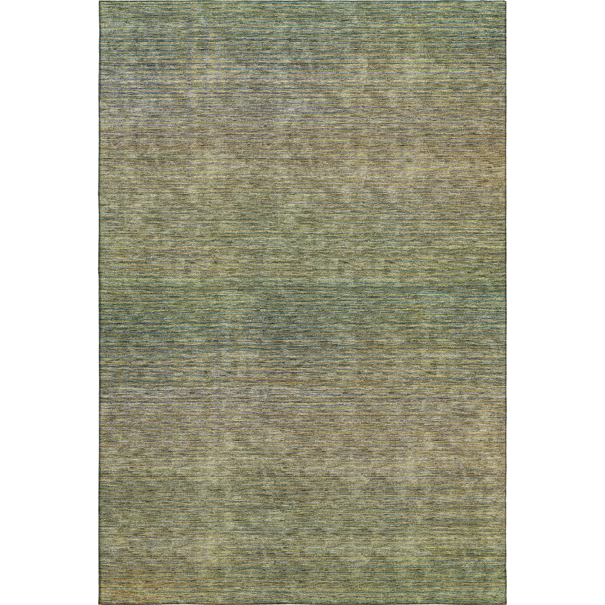 Luxury Washable Indoor/Outdoor Transitional TV11 Fern Green Rug 2'6" x 3'10" #shape_Rectangle