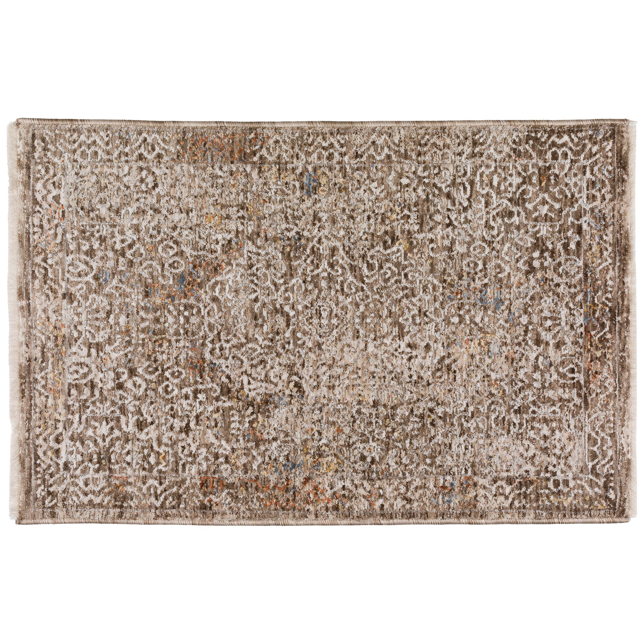 Traditional VI5 Chocolate Brown Rug 1'8" x 2'6" #shape_Rectangle