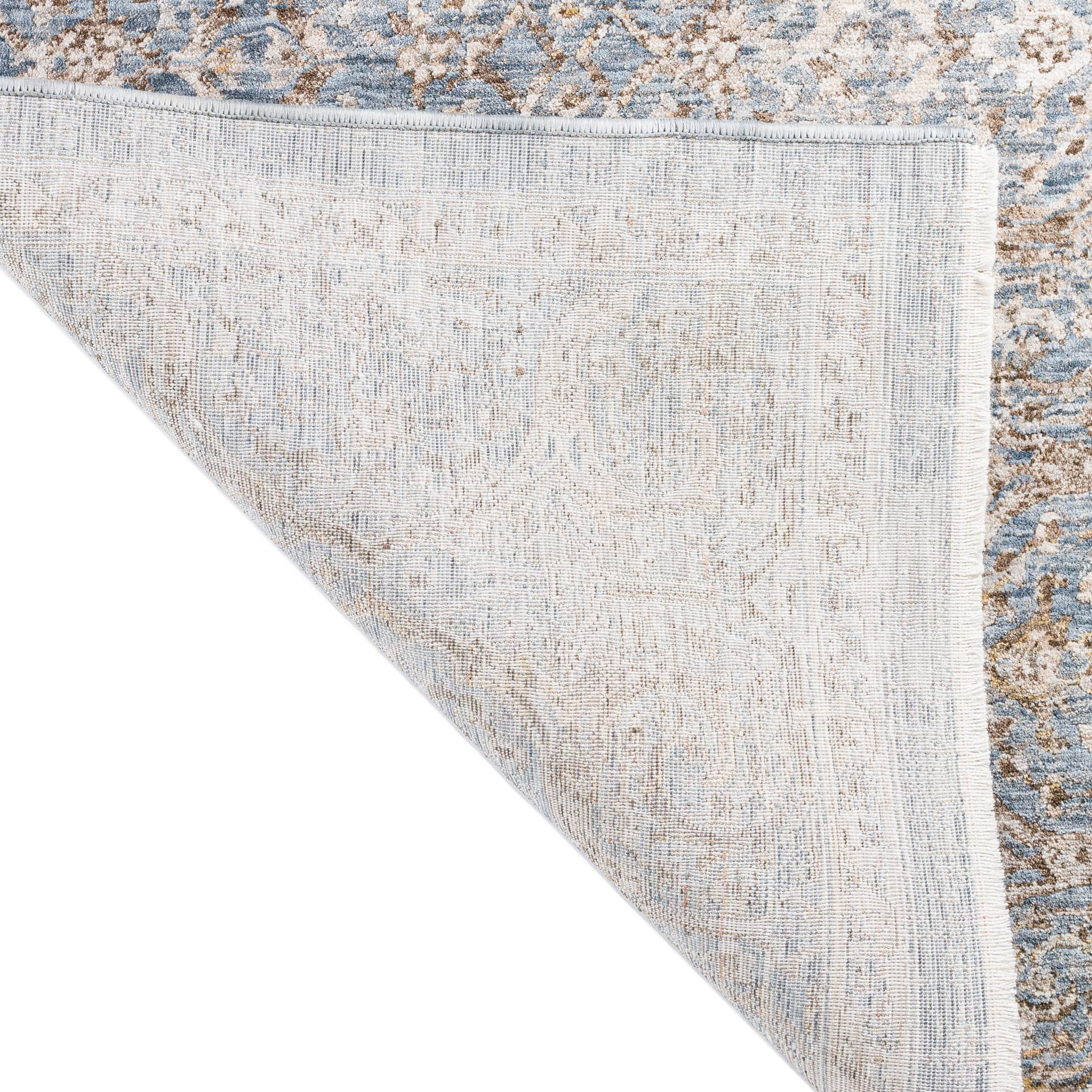Traditional VI7 Denim Blue Rug 1'8" x 2'6" #shape_Rectangle