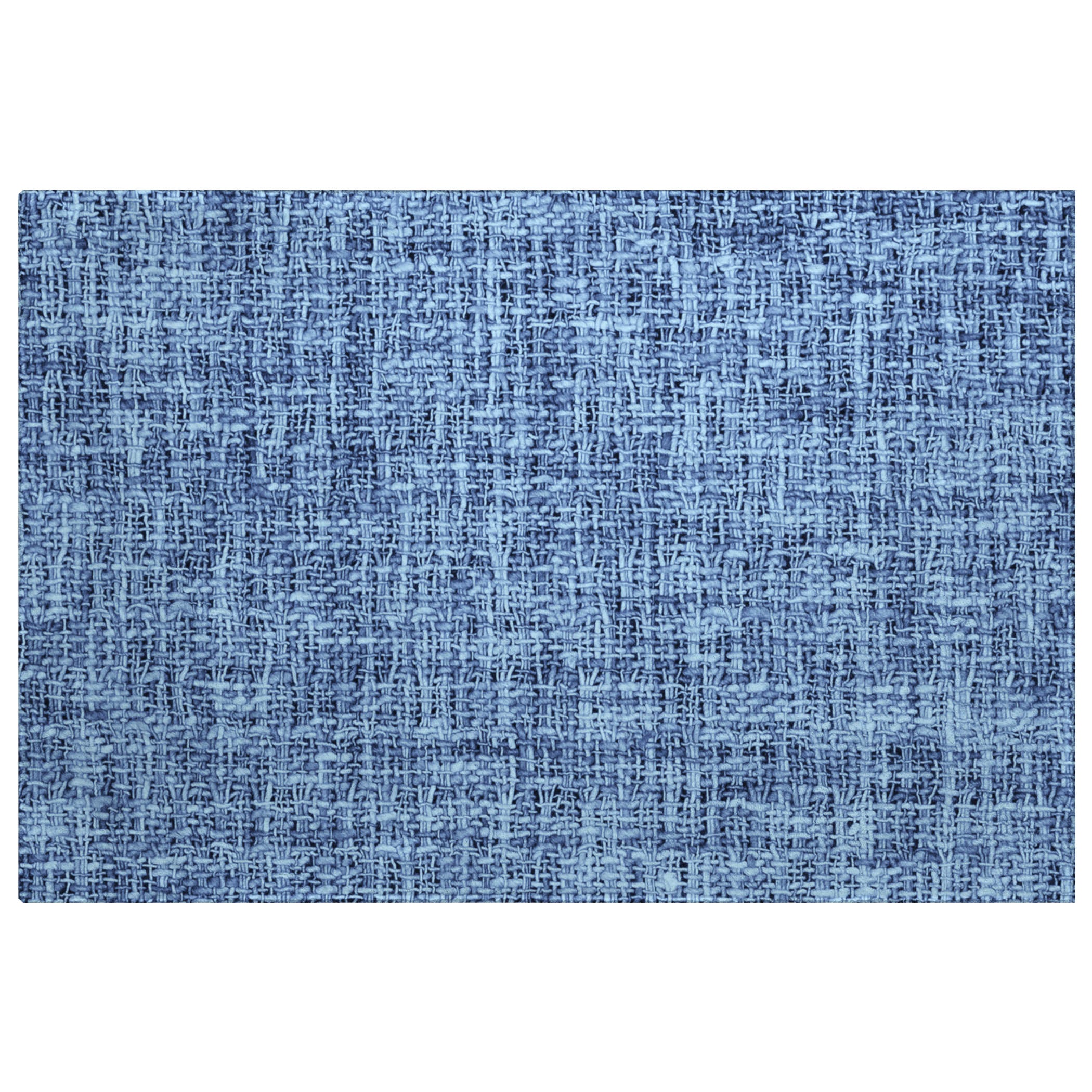 Luxury Washable Transitional VY1 Navy Blue Rug 1'8" x 2'6" #shape_Rectangle