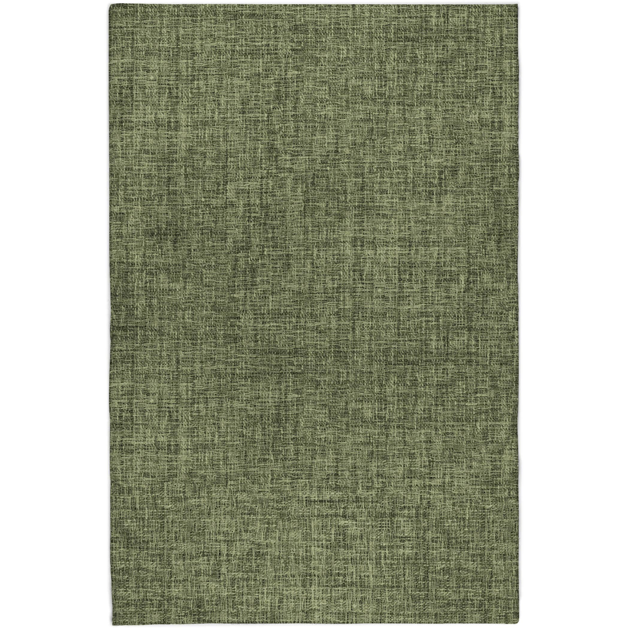 Luxury Washable Transitional VY1 Olive Green Rug 2'6" x 3'10" #shape_Rectangle