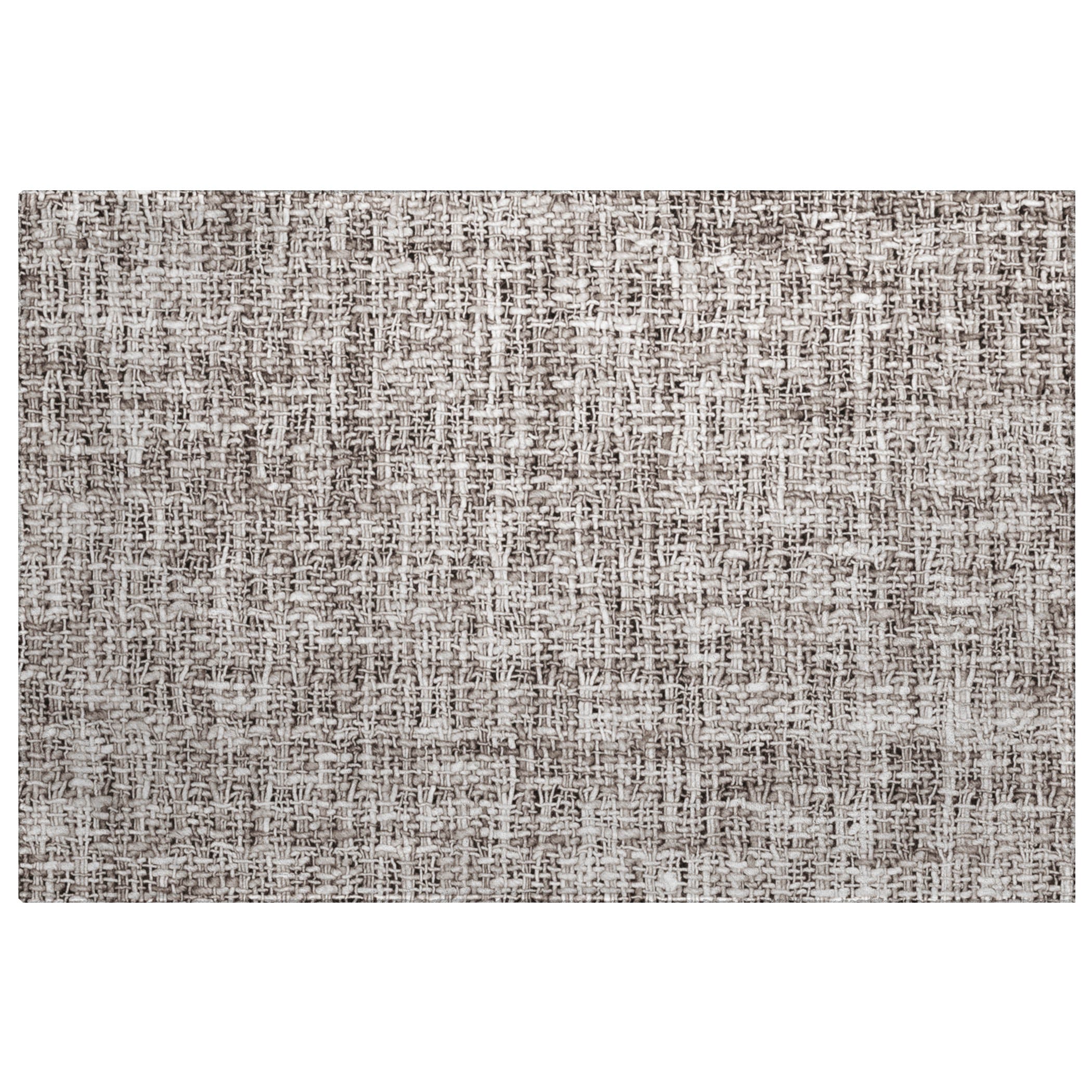 Luxury Washable Transitional VY1 Taupe Brown Rug 1'8" x 2'6" #shape_Rectangle