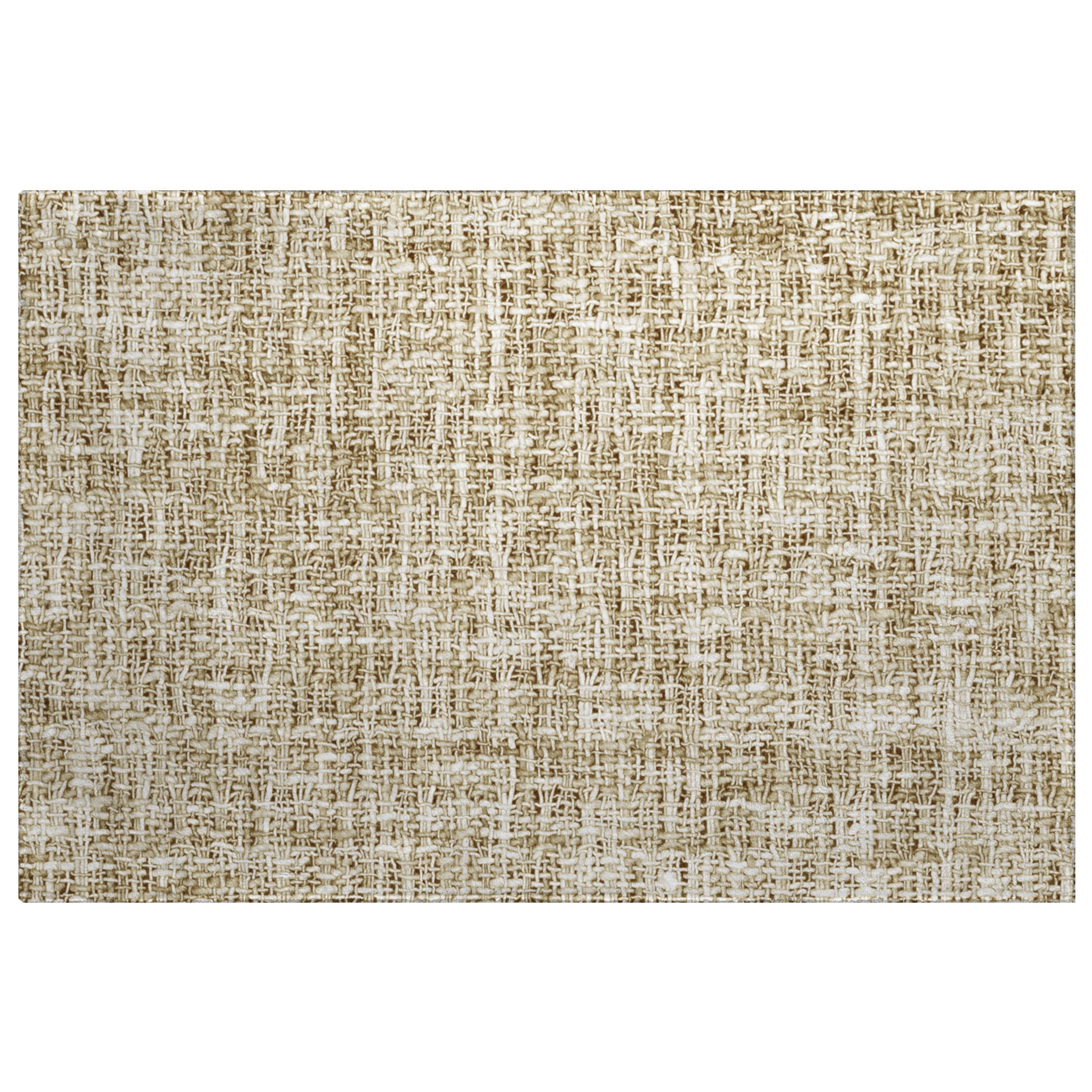 Luxury Washable Transitional VY1 Walnut Gold Rug 1'8" x 2'6" #shape_Rectangle