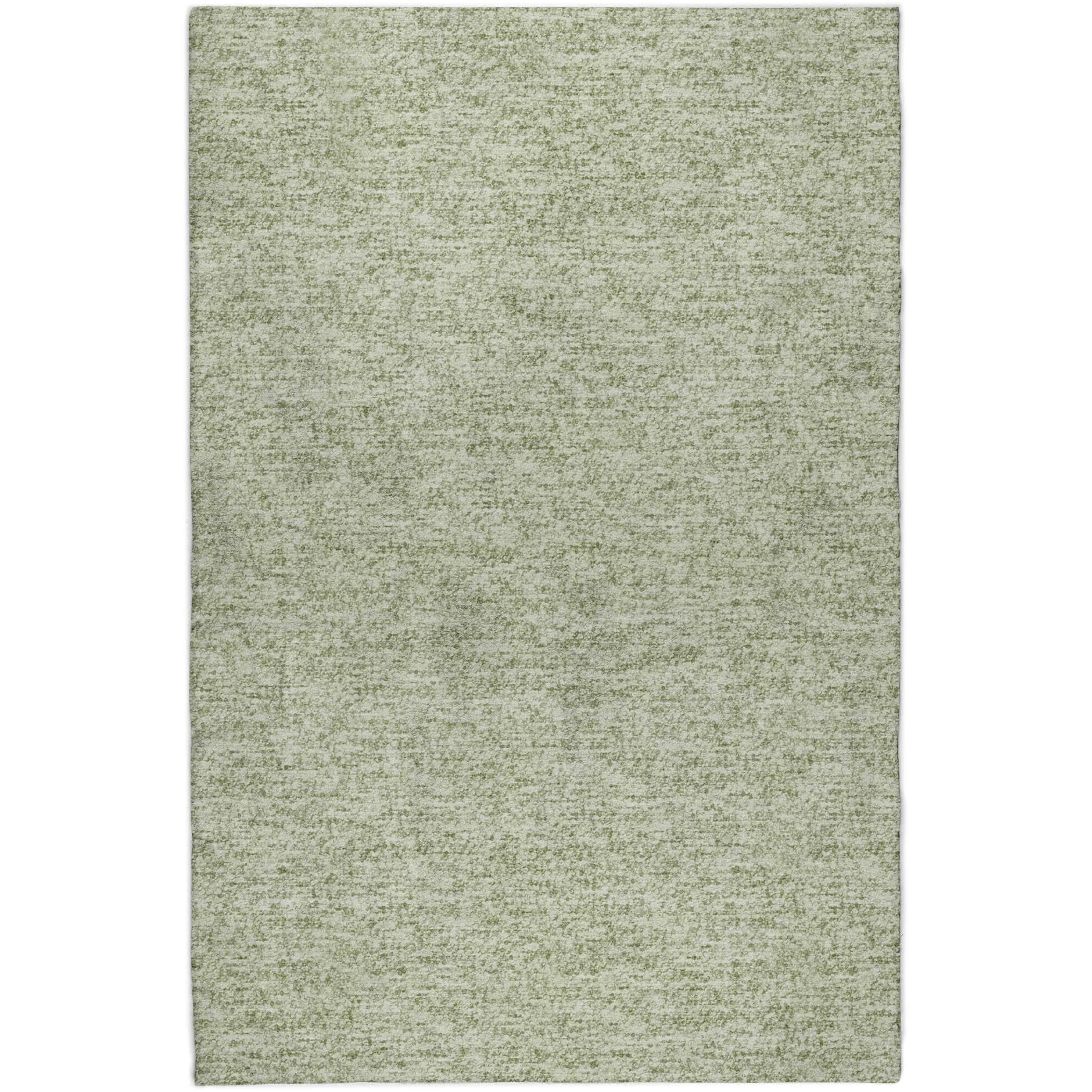 Luxury Washable Transitional VY2 Celery Green Rug 2'6" x 3'10" #shape_Rectangle