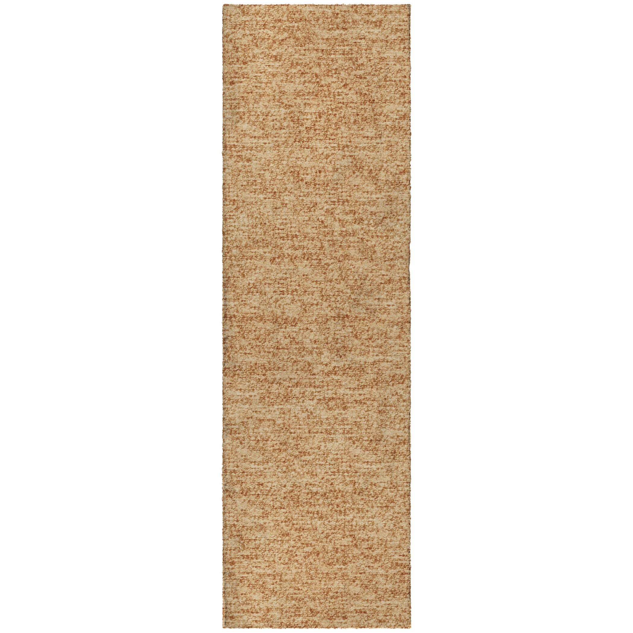 Luxury Washable Transitional VY2 Copper Orange Rug 2'3" x 7'6" #shape_Runner