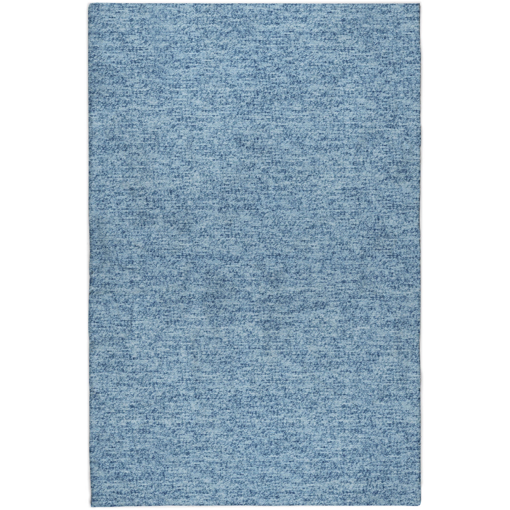 Luxury Washable Transitional VY2 Denim Blue Rug 2'6" x 3'10" #shape_Rectangle