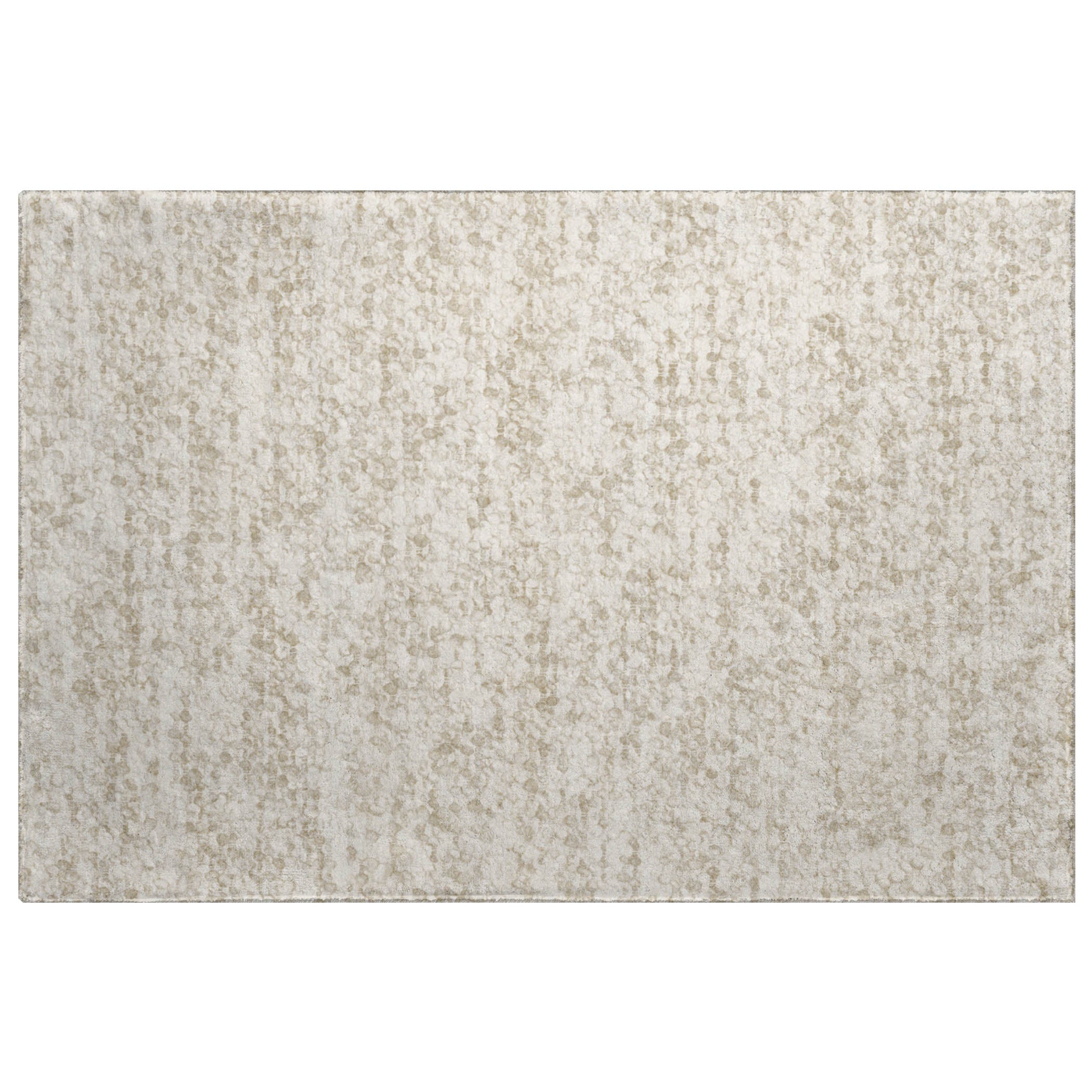 Luxury Washable Transitional VY2 Linen Ivory Rug 1'8" x 2'6" #shape_Rectangle