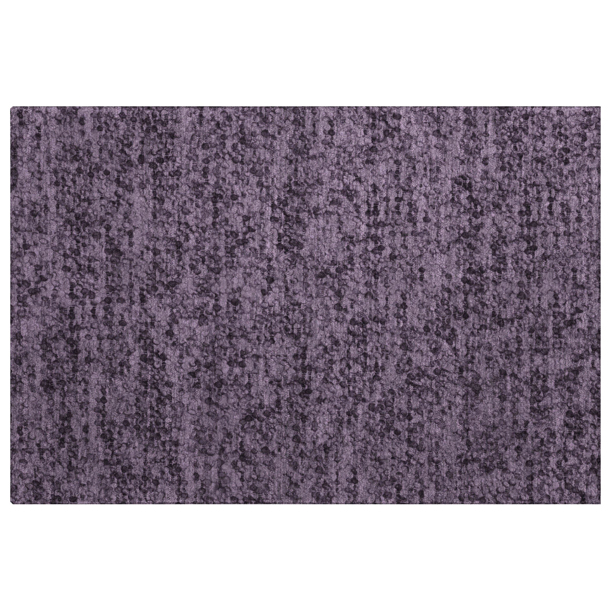 Luxury Washable Transitional VY2 Plum Purple Rug 1'8" x 2'6" #shape_Rectangle
