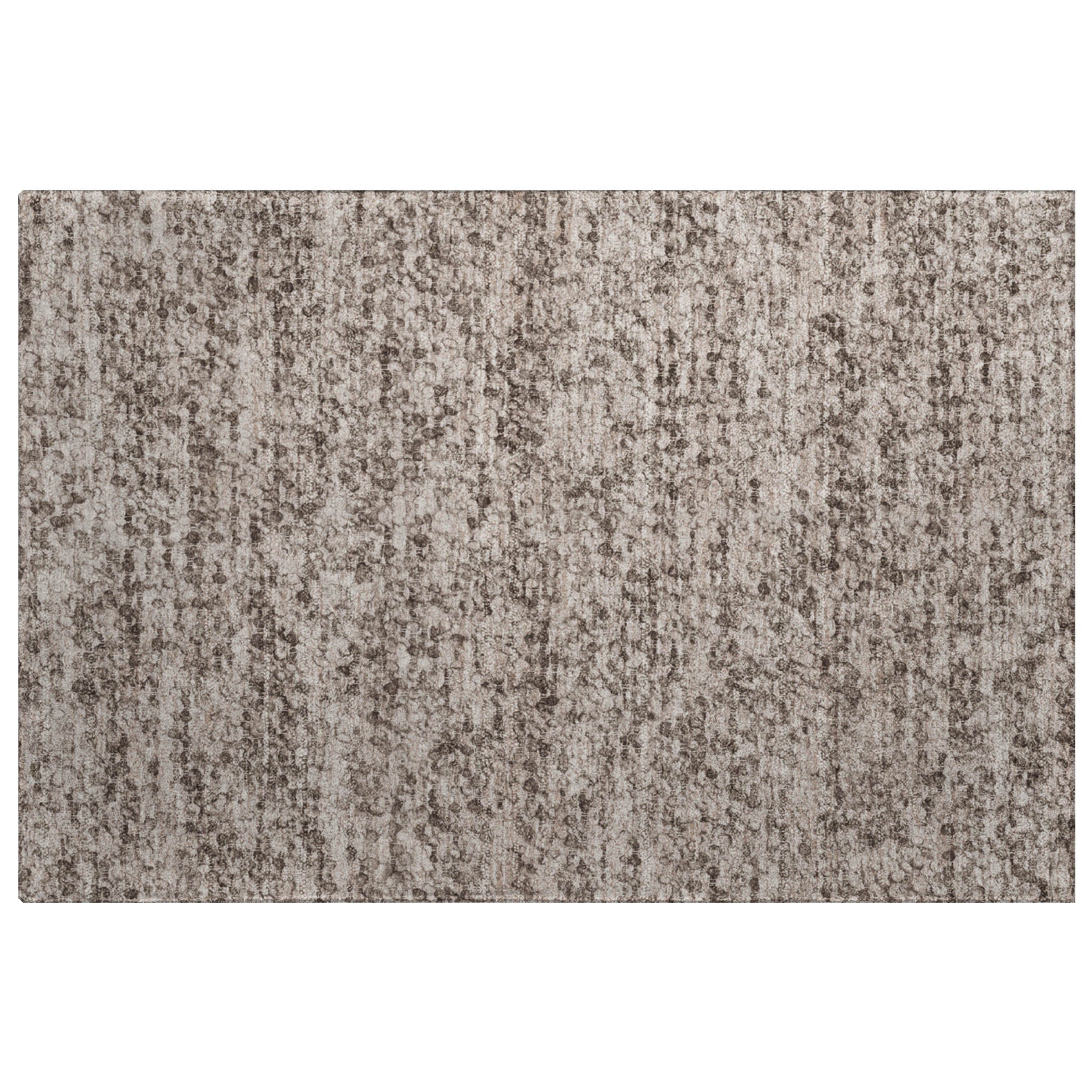 Luxury Washable Transitional VY2 Taupe Brown Rug 1'8" x 2'6" #shape_Rectangle
