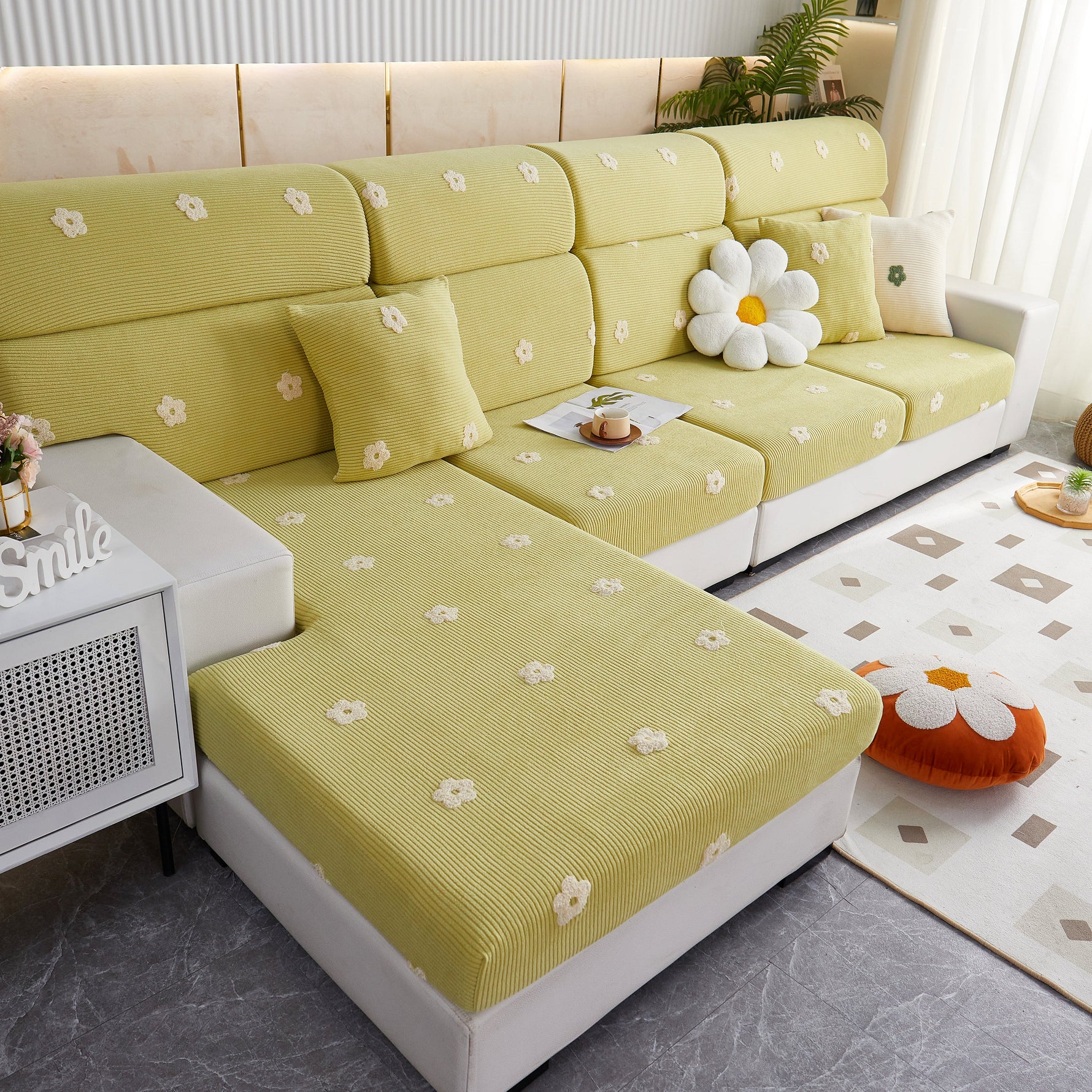 Polar Fleece Sofa Cushion Covers for Sofa 1/2/3/4 Seater, Best Seat Covers for Dogs, Pet Couch Protector