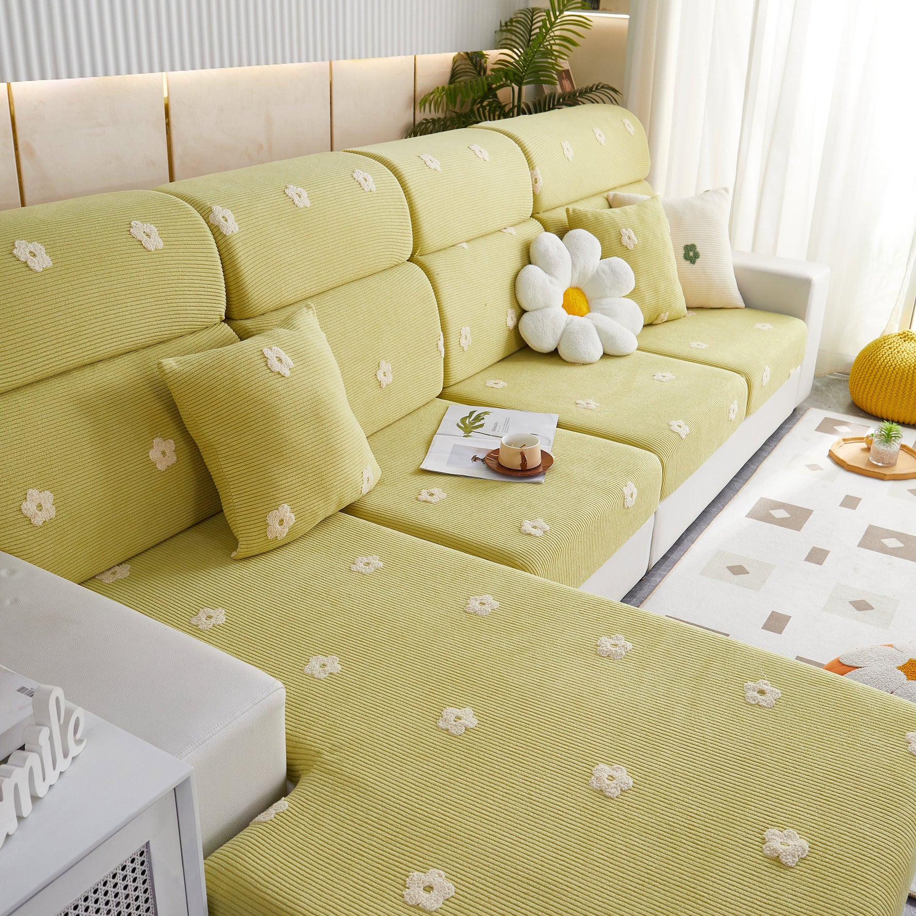 Polar Fleece Sofa Cushion Covers for Sofa 1/2/3/4 Seater, Best Seat Covers for Dogs, Pet Couch Protector