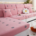 Polar Fleece Sofa Cushion Covers for Sofa 1/2/3/4 Seater, Best Seat Covers for Dogs, Pet Couch Protector