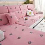 Polar Fleece Sofa Cushion Covers for Sofa 1/2/3/4 Seater, Best Seat Covers for Dogs, Pet Couch Protector