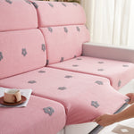 Polar Fleece Sofa Cushion Covers for Sofa 1/2/3/4 Seater, Best Seat Covers for Dogs, Pet Couch Protector