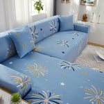 Elastic Washable L-Shaped Sofa Cover, Non-Slip Spandex for 1-5 Seater Sectional Sofa