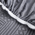 Stretchable Chaise Lounge Sofa Covers and Couch Seat Covers with Skirt for Sectional Couches