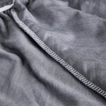 Stretchable Chaise Lounge Sofa Covers and Couch Seat Covers with Skirt for Sectional Couches