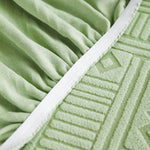 Stretchable Chaise Lounge Sofa Covers and Couch Seat Covers with Skirt for Sectional Couches