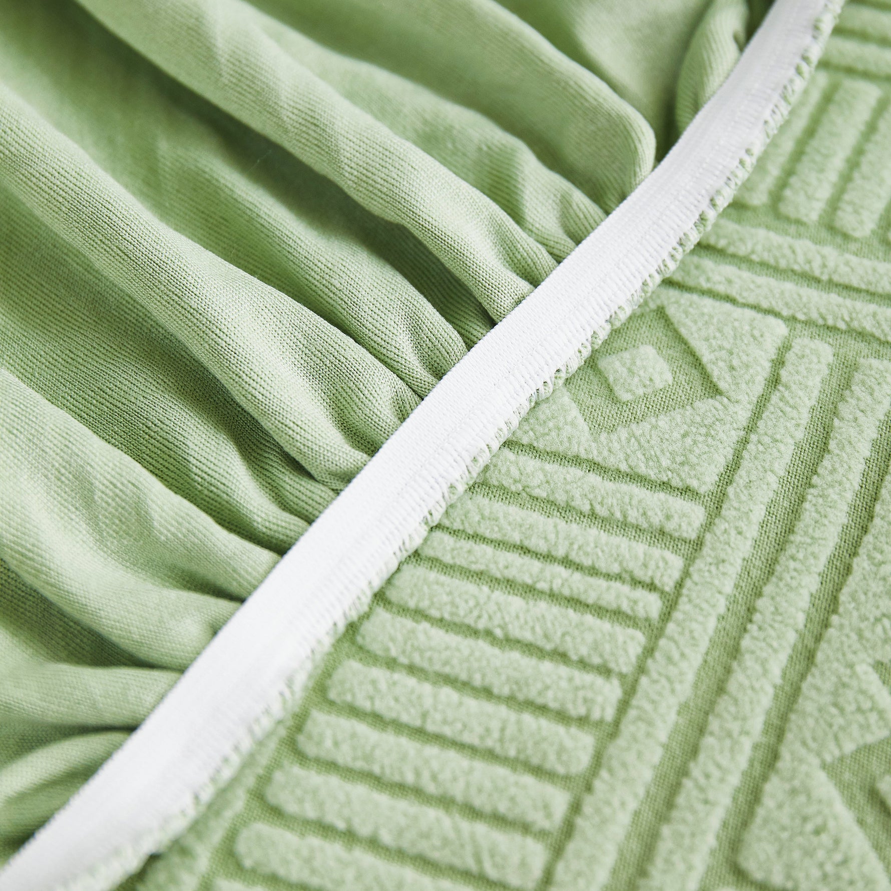 Stretchable Chaise Lounge Sofa Covers and Couch Seat Covers with Skirt for Sectional Couches