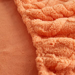 Stretchable Cotton Velvet Non-Slip Furniture Covers Couch Cushion Covers for L-Shaped Sofa, Pets