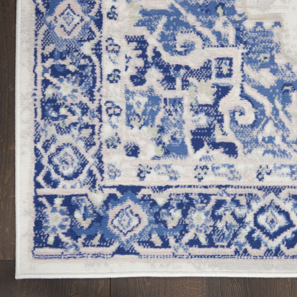 Whimsicle WHS03 Ivory Blue Rugs #color_ivory blue