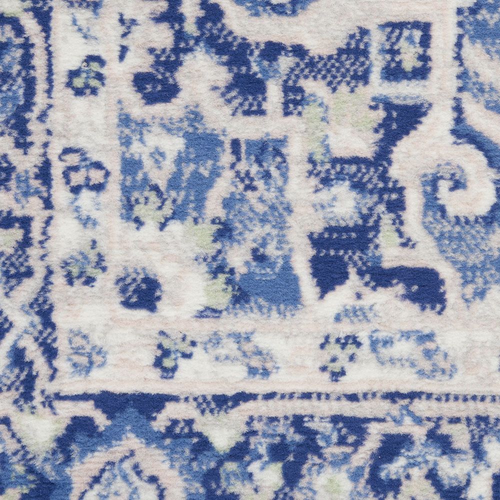 Whimsicle WHS03 Ivory Blue Rugs #color_ivory blue
