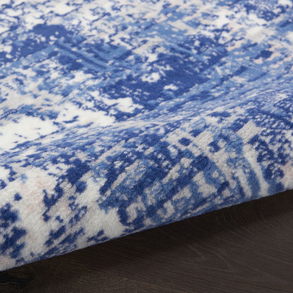 Whimsicle WHS08 Blue Ivory Rugs #color_blue ivory