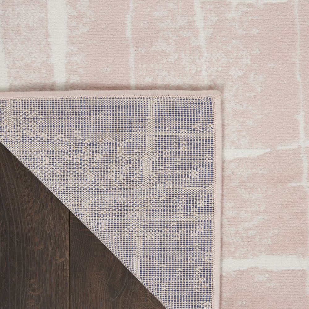 Whimsicle WHS09 Pink Ivory Rugs #color_pink ivory