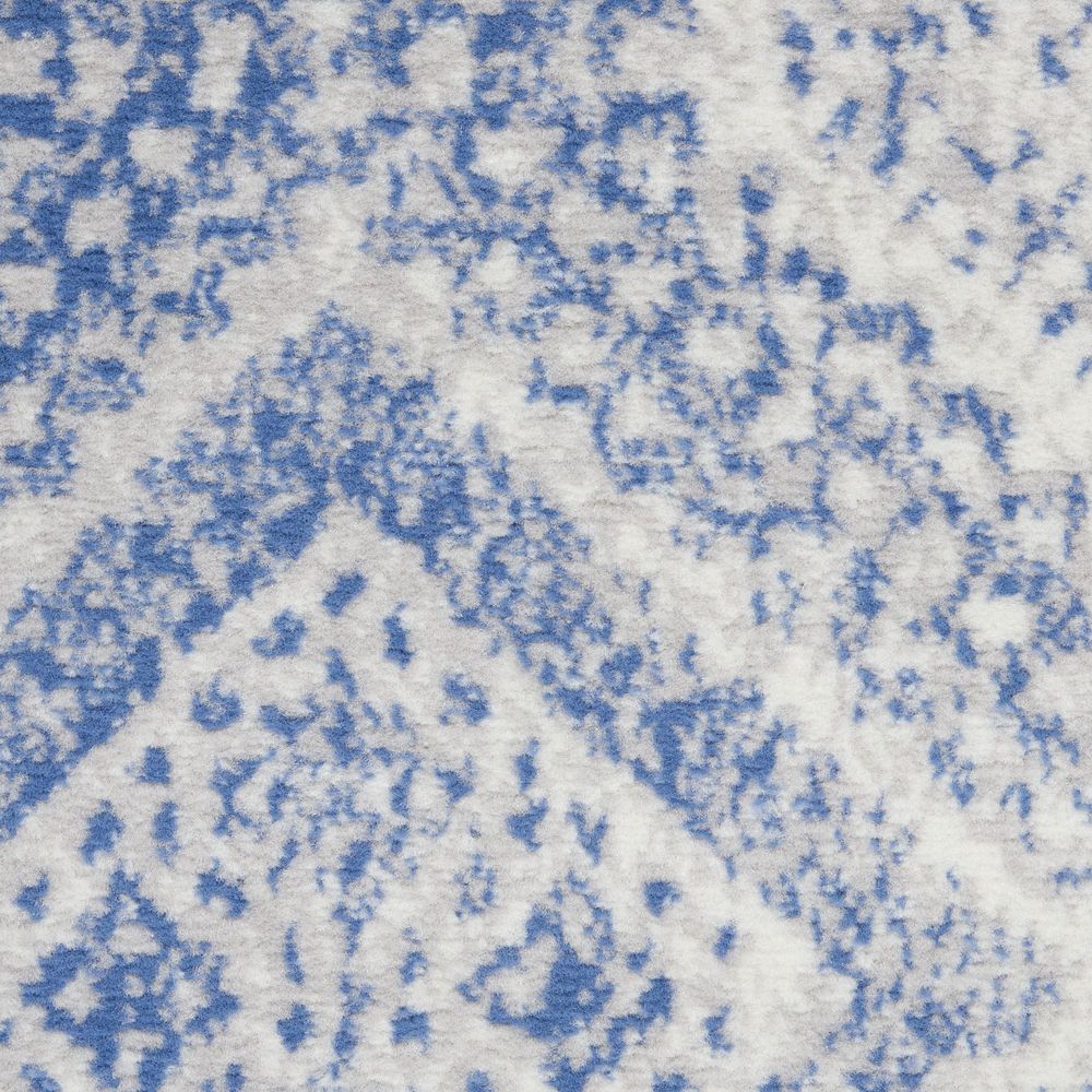 Whimsicle WHS17 Ivory Blue Rugs #color_ivory blue