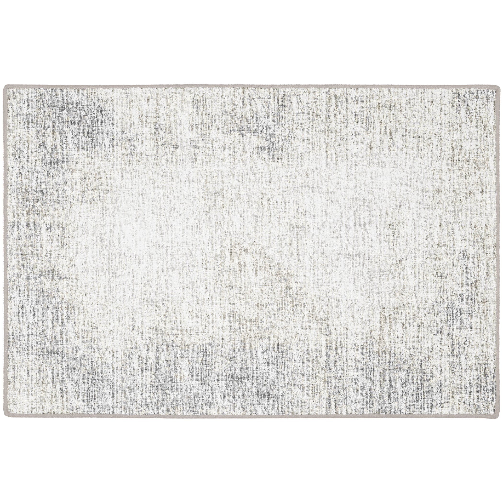 Indoor/Outdoor Transitional WL1 Ivory Rug 2' x 3' #shape_Rectangle