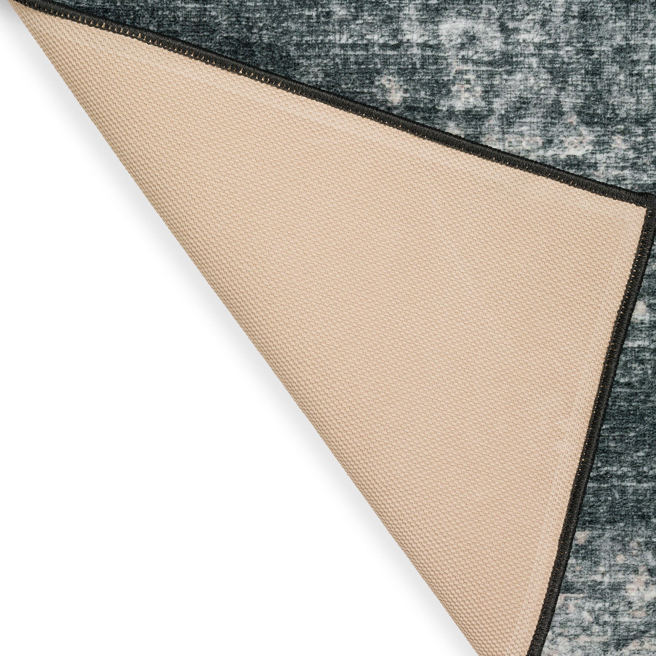 Indoor/Outdoor Transitional WL1 Midnight Black Rug 2' x 3' #shape_Rectangle