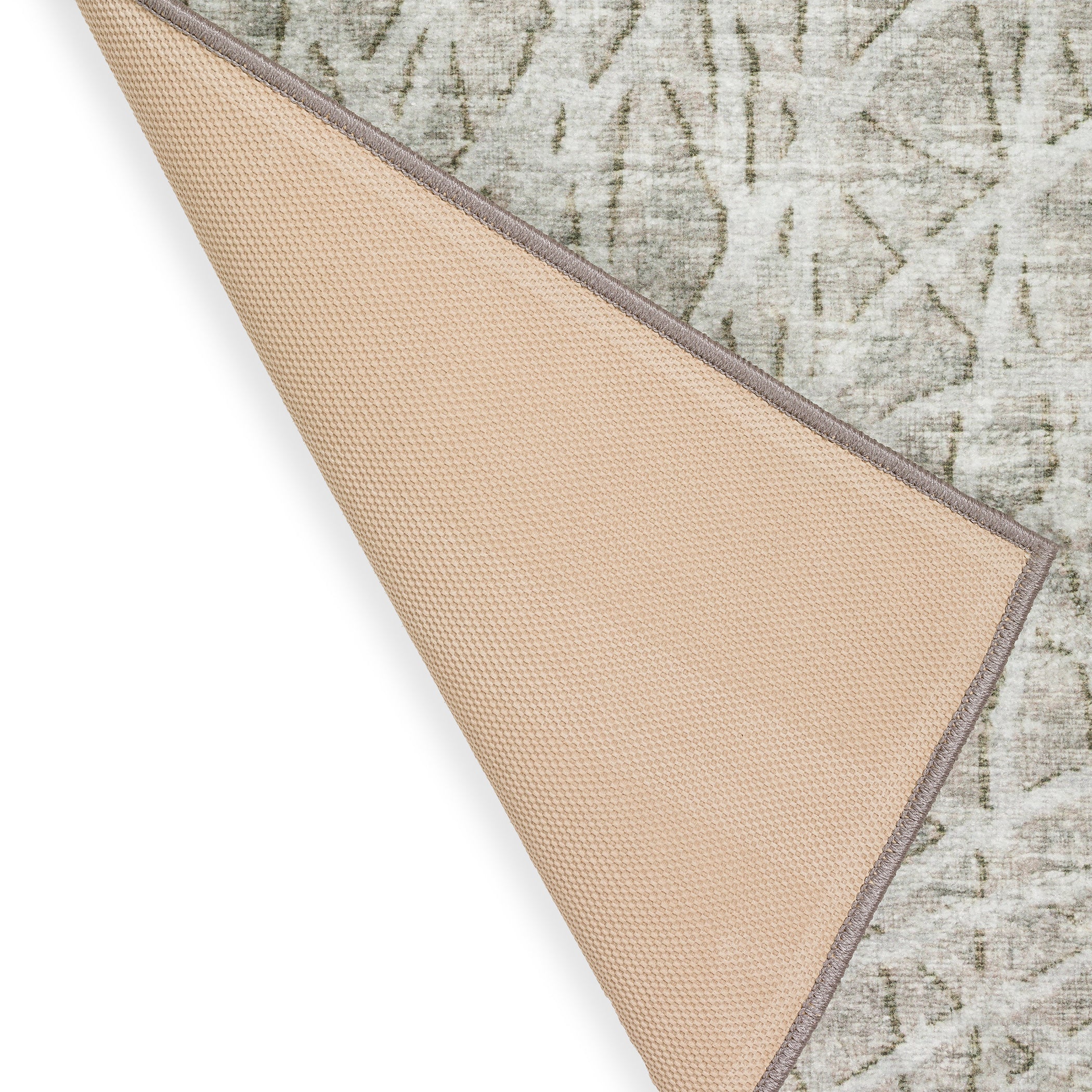 Indoor/Outdoor Transitional WL2 Taupe Brown Rug 2' x 3' #shape_Rectangle